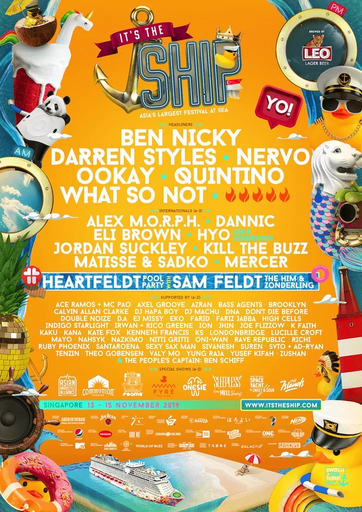 It’s The Ship Singapore 2019 Lineup poster image