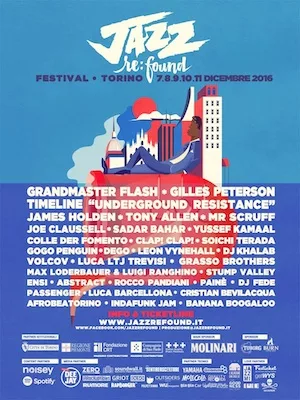 Jazz:Re:Found Festival 2016 Lineup poster image