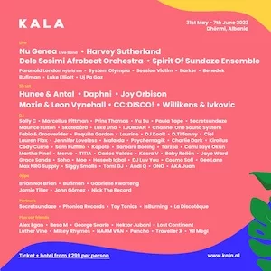 Kala Festival 2023 Lineup poster image