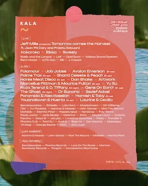 Kala Festival 2024 Lineup poster image