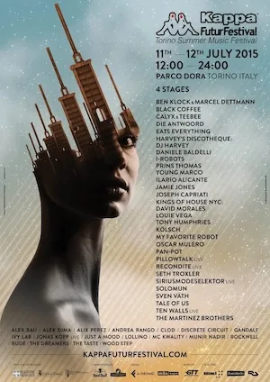 Kappa FuturFestival 2015 Lineup poster image