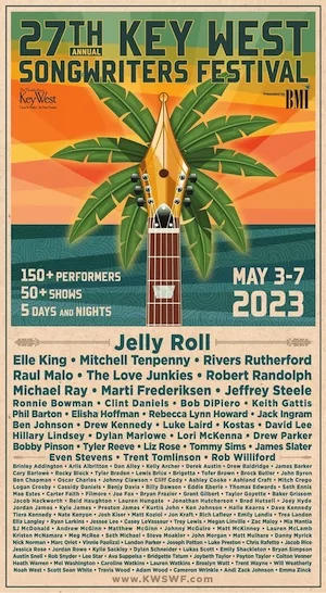 Key West Songwriters Festival 2023 Lineup poster image