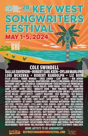 Key West Songwriters Festival 2024 Lineup poster image