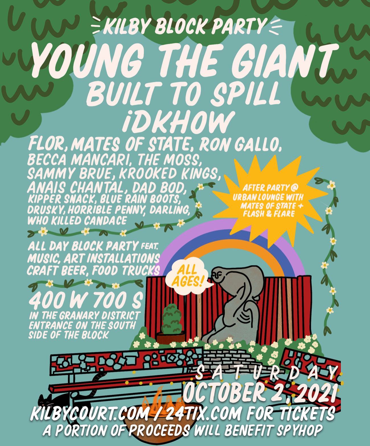 Kilby Block Party 2021 Lineup Grooveist