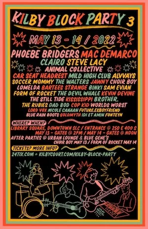 Kilby Block Party 2022 Lineup poster image