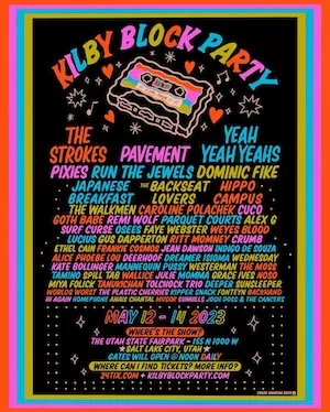 Kilby Block Party 2023 Lineup poster image