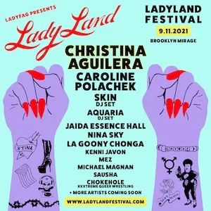 LadyLand Festival 2021 Lineup poster image