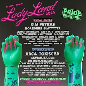 LadyLand Festival 2024 Lineup poster image