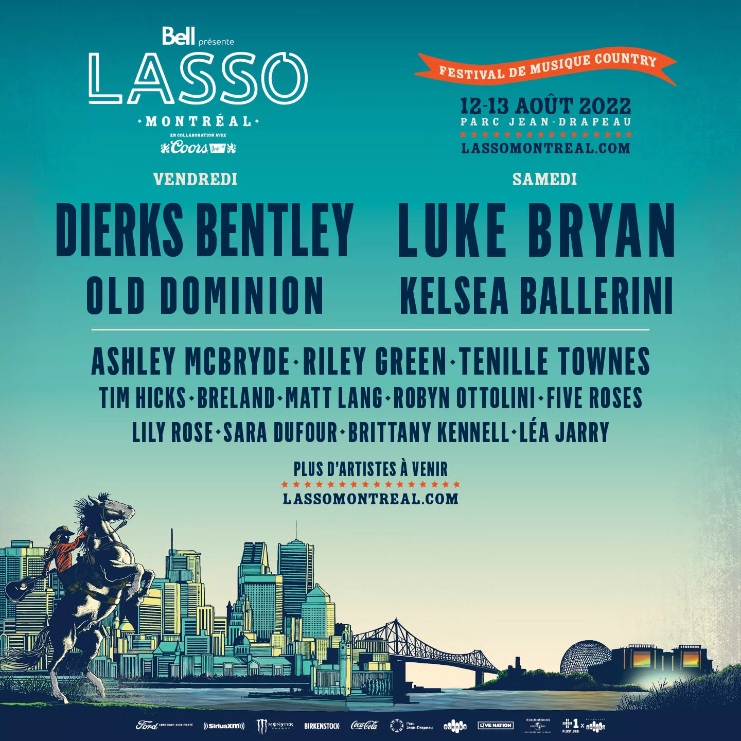 Lasso Montréal 2022 Lineup poster image