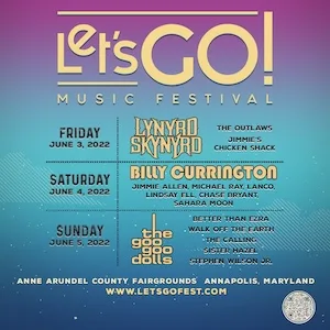 Let’s Go! Music Festival 2022 Lineup poster image