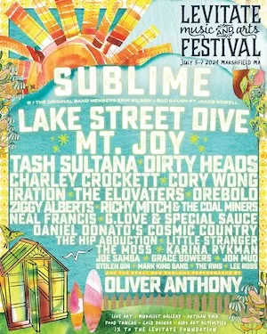 Levitate Music and Arts Festival 2024 Lineup poster image