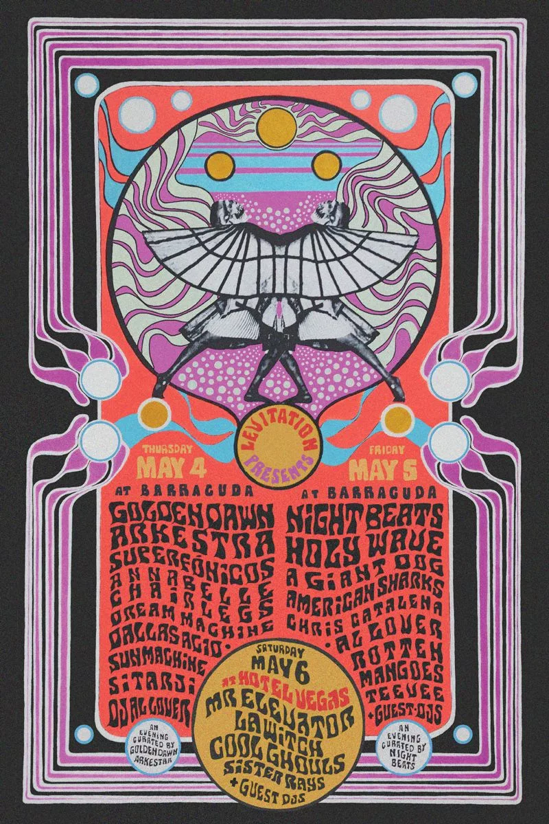 LEVITATION AUSTIN 2017 Lineup poster image