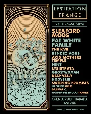 LEVITATION FRANCE 2024 Lineup poster image