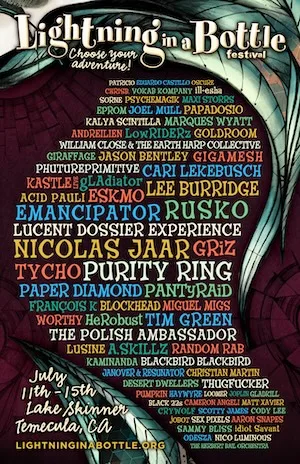 Lightning in a Bottle 2013 Lineup poster image