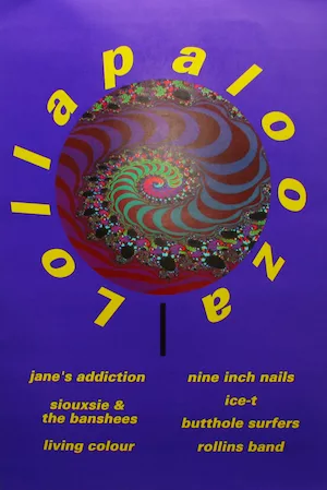 Lollapalooza 1991 Lineup poster image