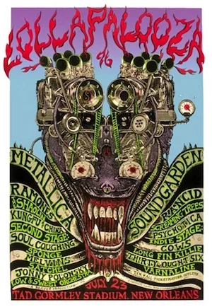 Lollapalooza 1996 Lineup poster image