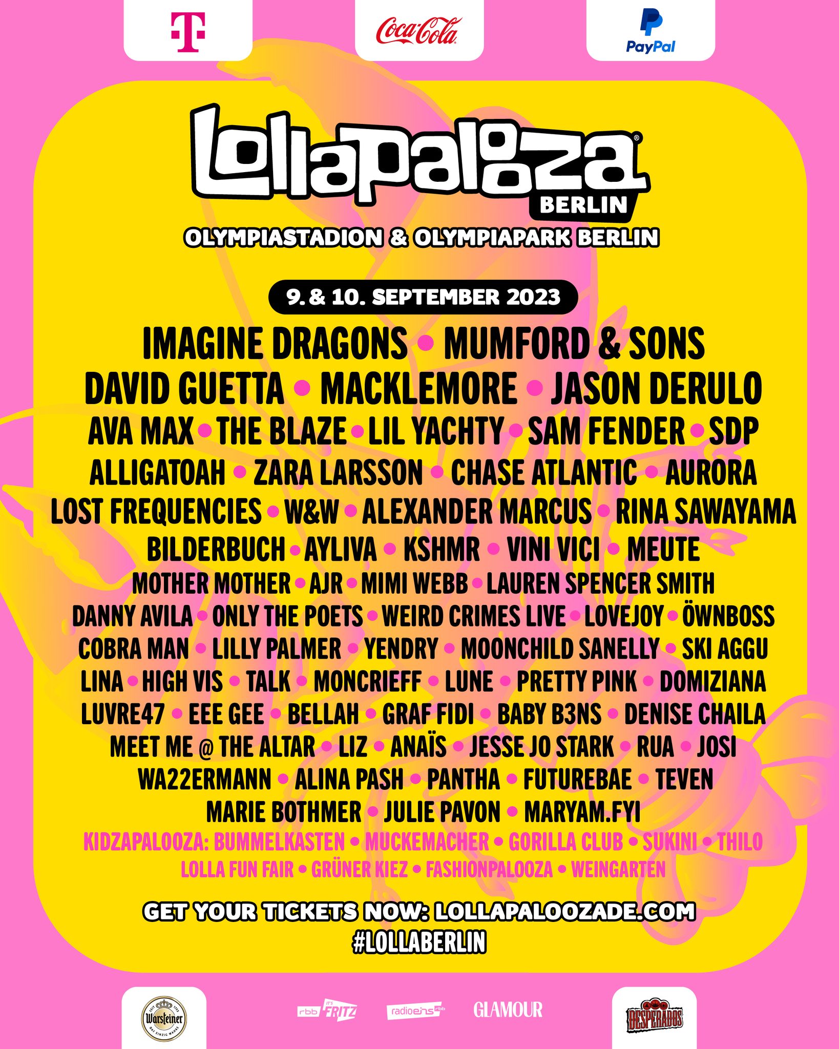 Lollapalooza Lineup 2024 Kevyn Karine