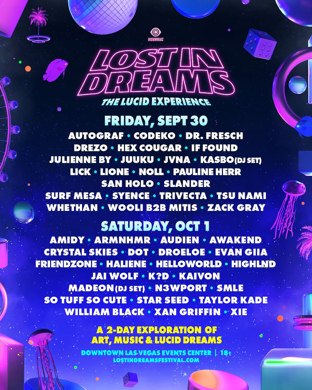 Lost In Dreams 2022 Lineup Grooveist