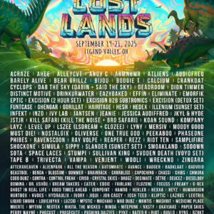 Lost Lands Music Festival 2025 Lineup poster image
