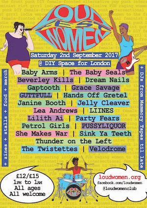 LOUD WOMEN Fest 2017 Lineup poster image