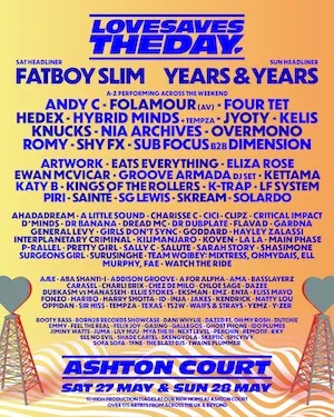 Love Saves The Day 2023 Lineup poster image