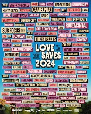 Love Saves The Day 2024 Lineup poster image