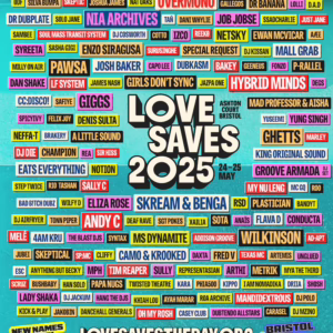 Love Saves The Day 2025 Lineup poster image