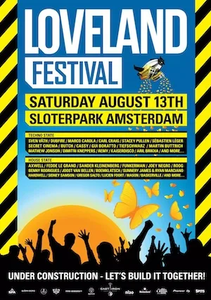 Loveland Festival 2011 Lineup poster image