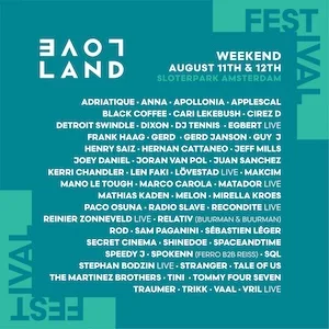 Loveland Festival 2018 Lineup poster image