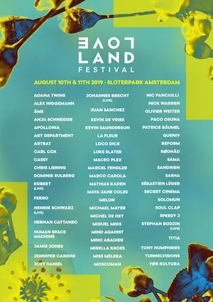 Loveland Festival 2019 Lineup poster image