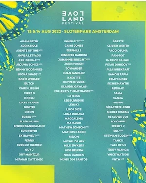 Loveland Festival 2022 Lineup poster image
