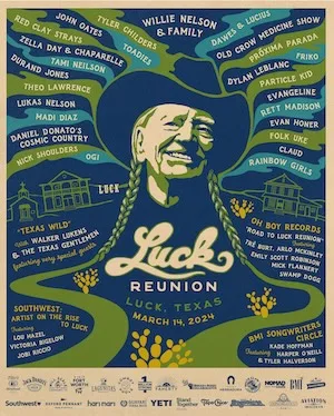 Luck Reunion 2024 Lineup poster image