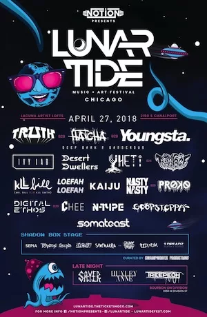 Lunar Tide Music & Arts Festival 2018 Lineup poster image