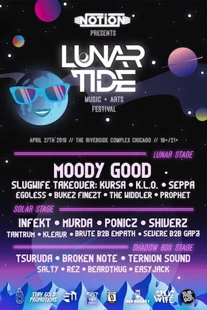 Lunar Tide Music & Arts Festival 2019 Lineup poster image