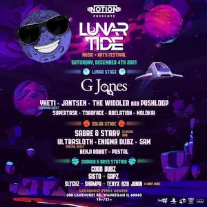 Lunar Tide Music & Arts Festival 2021 Lineup poster image