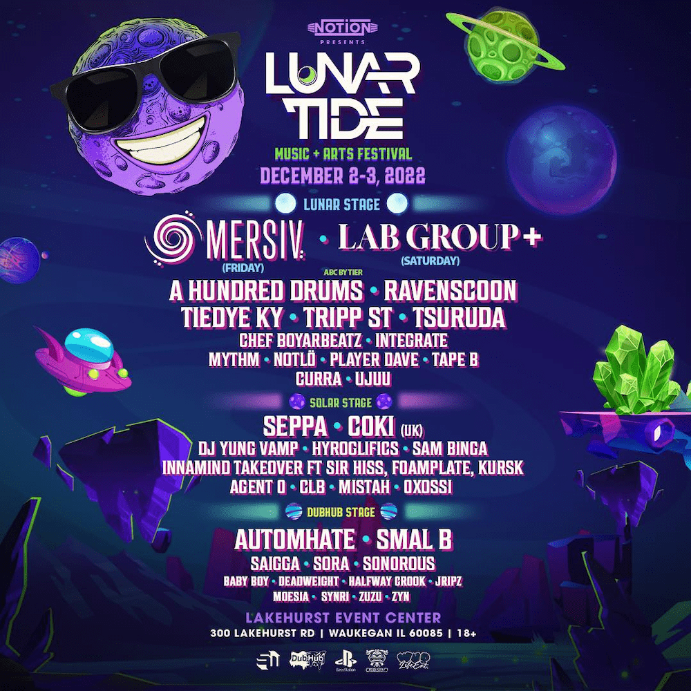 Lunar Tide Music & Arts Festival 2022 Lineup Grooveist