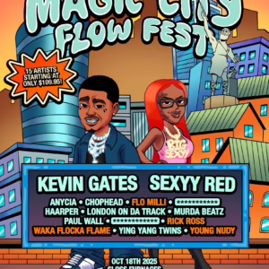 Magic City Flow Fest 2025 Lineup poster image