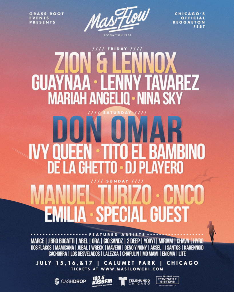 mas flow fest 2022 daily lineup