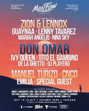 Mas Flow Fest 2022 Lineup poster image