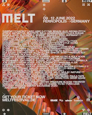 MELT Festival 2022 Lineup poster image