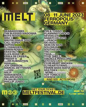 MELT Festival 2023 Lineup poster image