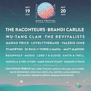 Mempho Music Festival 2019 Lineup poster image