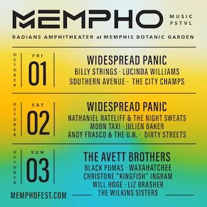 Mempho Music Festival 2021 Lineup poster image