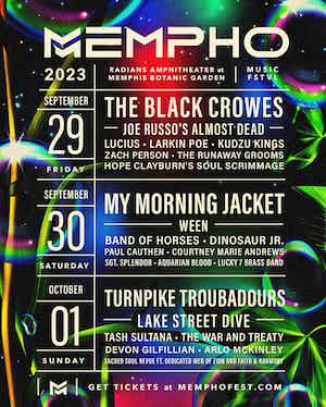 Mempho Music Festival 2023 Lineup poster image