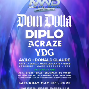 Midwest Dreams Music Festival 2025 Lineup poster image