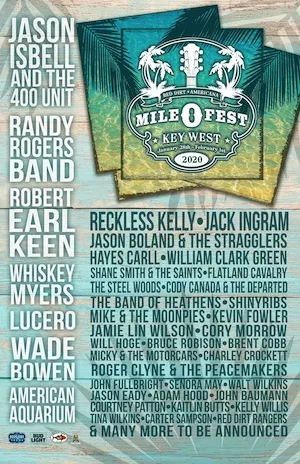 Mile 0 Fest 2020 Lineup poster image