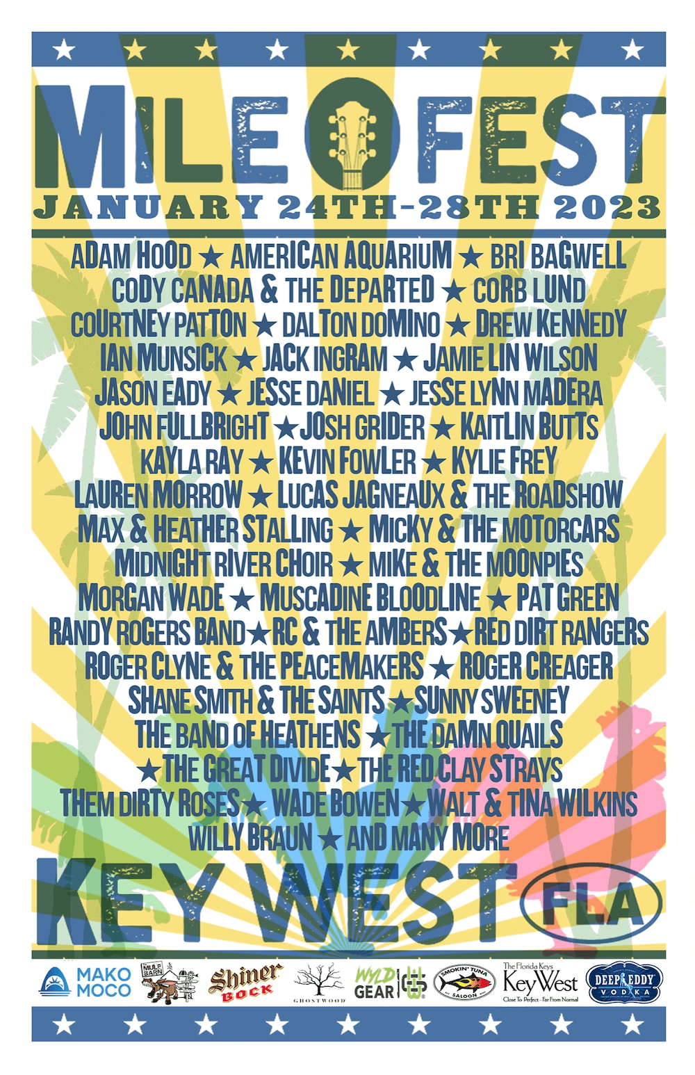 Mile 0 Fest 2023 Daily Lineup Announced Grooveist