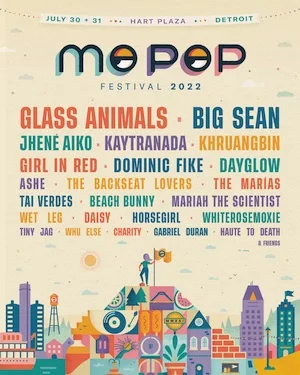 Mo Pop Festival 2022 Lineup poster image