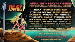 MONSTERS OF ROCK CRUISE 2023 Lineup poster image