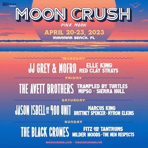 Moon Crush Pink Moon 2023 Lineup poster image